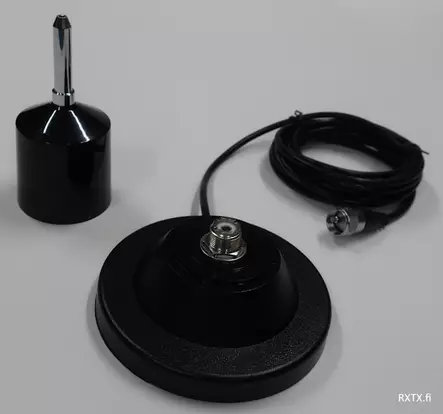 KMA200 CB27 MAGNEETTI LA-ANTENNI ISOLLA ALA-KELALLA => HYVÄ HYÖTYSUHDE! 1,6m - CB autoantennit 25-30 MHz - 502236 - 3