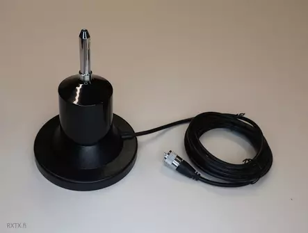 KMA200 CB27 MAGNEETTI LA-ANTENNI ISOLLA ALA-KELALLA => HYVÄ HYÖTYSUHDE! 1,6m - CB autoantennit 25-30 MHz - 502236 - 2