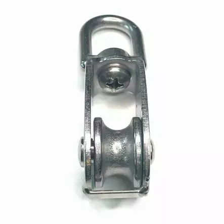 PULLEY 300kg SINGLE ANTENNILANKA RULLA RST 10mm - Kiinnitystelineet antenneille - 606046 - 2