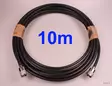 10m HF2500 7,3mm VALMISKAAPELI (AIR-HYPER-CELL-FLEX) UHF-LIITTIMILLÄ, MADE IN EUROPE - Koaksiaalivälikaapelit - 703156 - 1