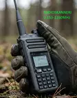 HAM27 RADIOSKANNERI 0,153-1160MHz, 999 muistia, SPECTRIANALYSAATTORI, AKKU 2600mAh - Radioskannerit 0,5-3000MHz - 402036 - 1
