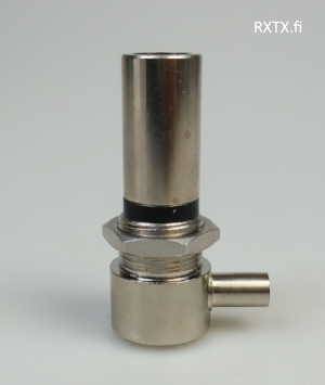 3/8" PIPE ANTENINJALKA TELINEISIIN RG-58, AIRCELL 5, AIRBORNE 5 KAAPELEILLE - Kiinteät antennijalat - 602065 - 1