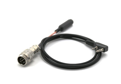 HGF KENWOOD 6-pin CB27 MIKROFONIADAPTERI / KENWOOD-WOUXUN KÄSIPUHELIN ADAPTERI - Audiovälijohdot ja -adapterit - 307106 - 1