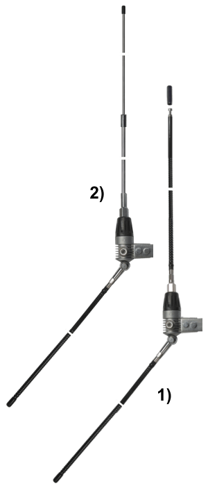 SIRIO BOOMERANG W CB27 LA PARVEKEANTENNI 27MHz LYHENNETTY VERSIO W - CB tukiantennit 26-30MHz - 503056 - 1
