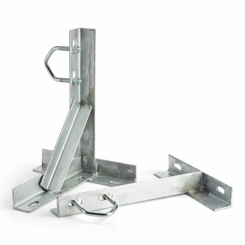 TK-12 SEINÄKIINNIKE PARI HEAVY DUTY 50mm MASTOLLE - Mastotarvikkeet - 608026 - 1