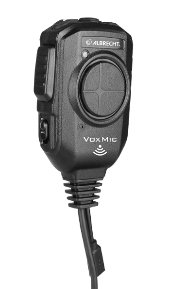 VOX MIC 6-pin ÄÄNIOHJATTU MIKROFONI PRESIDENT, MIDLAND, ALBRECHT ... 3000mAh AKKU! - Mikrofonit radiopuhelimiin - 307006 - 1