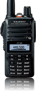 YAESU FT-65E DUALBAND 2m/70cm RA-KÄSIRADIOPUHELIN - 4m/2m/70cm amatööriradiot 70-434MHz - 104036 - 1