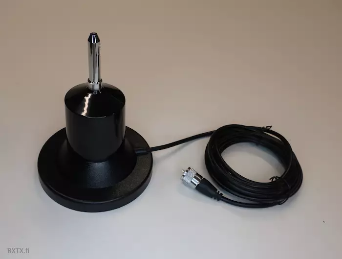 KMA200 CB27 MAGNEETTI LA-ANTENNI ISOLLA ALA-KELALLA => HYVÄ HYÖTYSUHDE! 1,6m - CB autoantennit 25-30 MHz - 502236 - 2