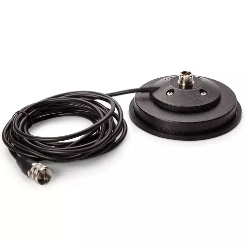 SO120 UHF MAGNEETTIJALKA VOIMAKKAALLA MAGNEETILLA UHF-liitin 125mm - Antennien magneettijalat - 603046 - 1