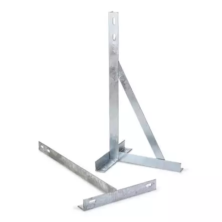 TK-24 SEINÄKIINNIKE PARI HEAVY DUTY 50mm MASTOLLE - Mastotarvikkeet - 608027 - 1