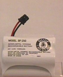 UNIDEN BP-250 1500mAh Ni-MH AKKU UBC120XLT , UCB220XLT, UBC3300XLT SKANNERI - Muut radiopuhelinakut - 301347 - 1