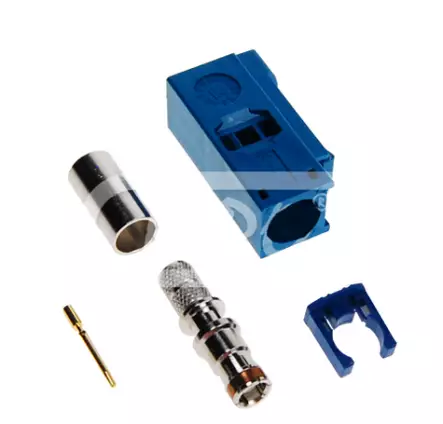 FAKRA-Z Naarasliitin RG58, PURISTETTAVA - RF-liittimet - 702107 - 1