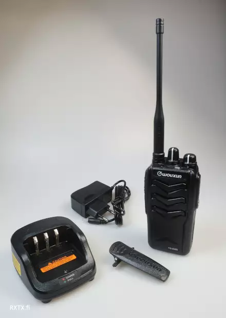 WOUXUN KG-D58 DMR DIGITALI / ANALOGI PMR446 PELTOR LITE-COM YHTEENSOPIVA AMMATTIRADIOPUHELIN - PMR446 AMMATTIRADIOPUHELIMET - 207057 - 2