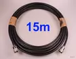 15m HF2500 7,3mm VALMISKAAPELI (AIR-HYPER-CELL-FLEX) UHF-LIITTIMILLÄ, MADE IN EUROPE - Koaksiaalivälikaapelit - 703157 - 1