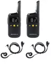 MOTOROLA XT185 PMR446 + M2 NUTI HEADSET x 2 PAKETTINA - PMR446 TARJOUSPAKETIT - 140237 - 1