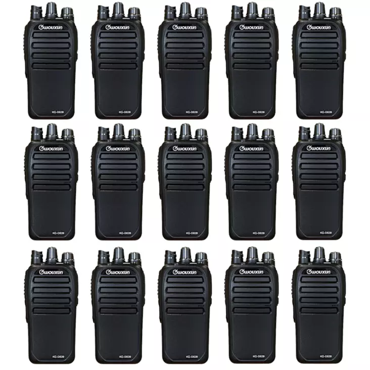 15 x WOUXUN D828 TYÖ VHF tai UHF ja KOODATTUNA ANALOGISEKSI tai DIGITALISEKSI tai KUMMAKSIKIN - UHF TARJOUSPAKETIT - 140287 - 1