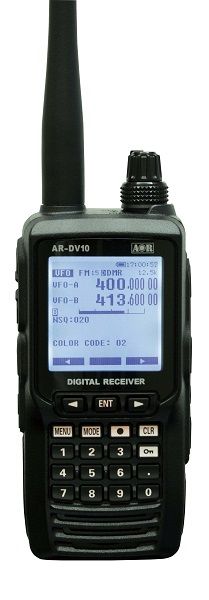 AOR AR-DV10 DIGITAL VOICE RECEIVER, RADIOSKANNERI 0,1 - 1300MHz NXDN, dPMR, DMR, D-STAR, TETRA - Radioskannerit 0,5-3000MHz - 402017 - 1
