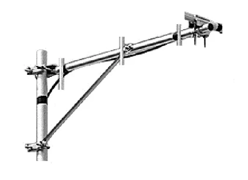 DIAMOND KB144R2 ASENNUSPUOMI 735 mm - ANTENNIN SIVUUN SIIRTO MASTOSTA Isompi malli - Kiinnitystelineet antenneille - 606037 - 1