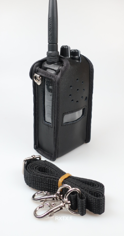 LCO_958 SUOJALAUKKU KANTOHIHNALLA WOUXUN KG-939, R95, R96, 978, D828, D988 - Radiopuhelimien säilytys ja kuljetus - 316017 - 1