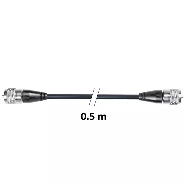 0,5m VÄLIKAAPELI UHF R50 RG58 - Koaksiaalivälikaapelit - 703087 - 1