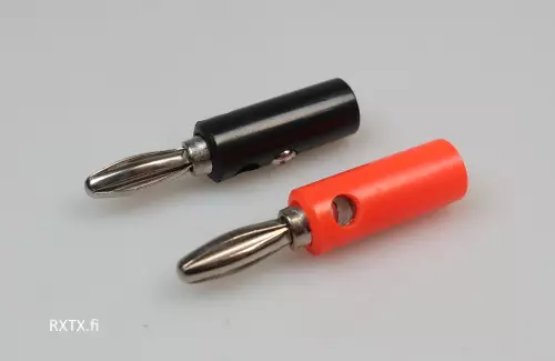 BANAANI PARI PUNA-MUSTA ECONOMY - Virta- ja välijohdot, sekä liittimet - 309047 - 1