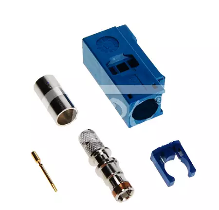 FAKRA-Z Naarasliitin RG58, PURISTETTAVA - RF-liittimet - 702107 - 1