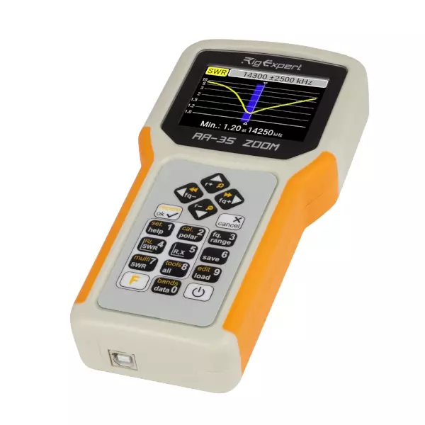 RIGEXPERT AA-35 ZOOM 60kHz-35MHz ANTENNIANALYSAATTORI - Antennianalysaattorit - 618007 - 1