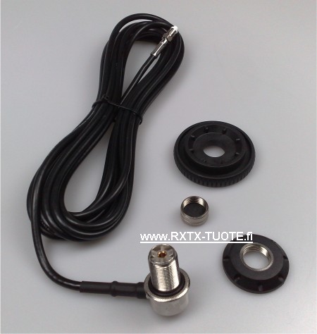 SIRIO HP-AC/U UHF-JALKA AUTOANTENNEILLE 0,5 - 500MHz - Kiinteät antennijalat - 602027 - 1