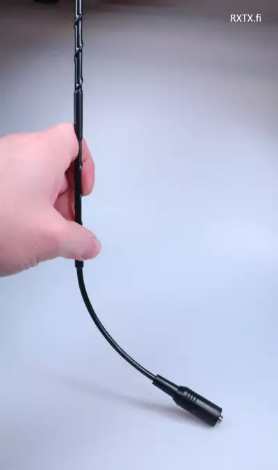 SUPERGAINER 70R RHA68 METSÄANTENNI SMA-naaras, WOUXUN, HUNTER, BURREL, NITEforce ... - 66-88 MHz käsiradioantennit - 501137 - 1