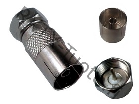 Adapteri F-U/IEC-N - Liitinadapterit - 704008 - 1