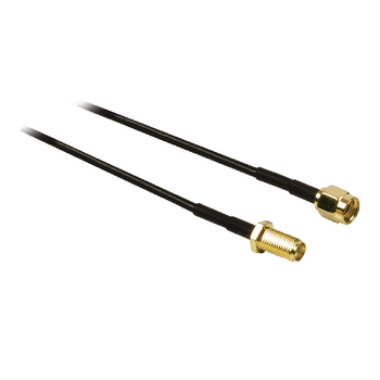 1,5m JATKOKAAPELI RG-174 SMAR uros/naaras REVERSE - Koaksiaalivälikaapelit - 703008 - 1