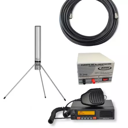 KYLÄRADIO AT-5189 RHA68 TUKIASEMA + GP 66-78 LB ANTENNI + F7 PWR + 25m VÄLIKAAPELI MIL SPEC - RHA68 TARJOUSPAKETIT - 14027628 - 1