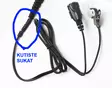 JR-2013 M7 HEADSET MOTOROLA DP4400 DP4401 DP4600 DP4601 DP4800 DP4801 - Motorola Multipin headsetit - 303158 - 3
