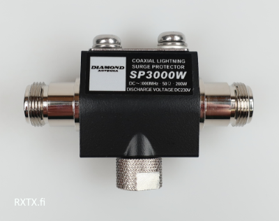 DIAMOND SP3000W NANA UKKOSSUOJA N naaras / N naaras 200W KIINNITYSTELINEELLÄ - Ukkossuojat - 614008 - 1