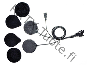 SENA SMH5 A0306 ISOT KAIUTTIMET SMH5 KYPÄRÄPUHELIMEEN - Kypäräpuhelintarvikkeet - 901028 - 1