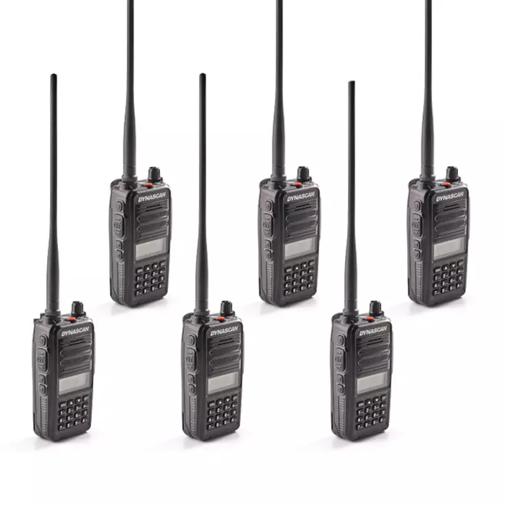 DYNASCAN DB-59 UHF AMMATTIRADIOPUHELIN 6 KPL PAKETTI - UHF TARJOUSPAKETIT - 140358 - 1