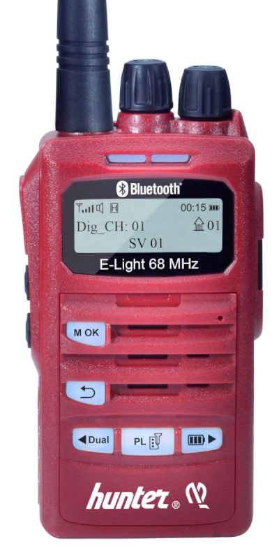 HUNTER E-LIGHT BT RHA68 ANALOGI JA DIGITALI RADIOPUHELIN BLUETOOTHILLA - RHA68 KÄSIRADIOPUHELIMET - 202028 - 1