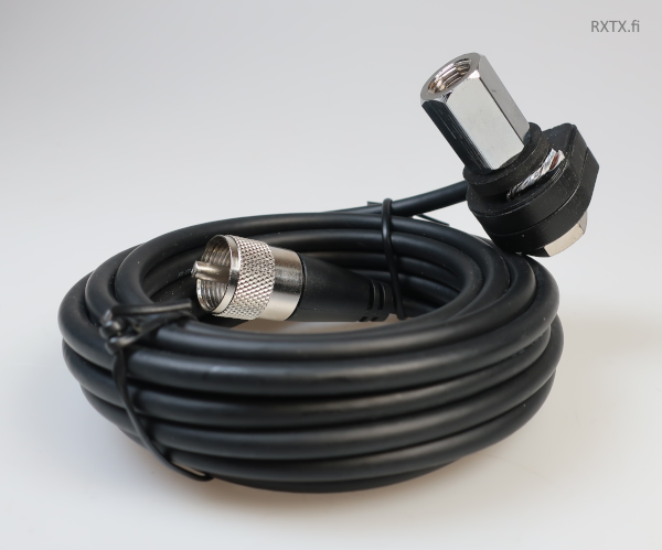 KAPEA 3/8" ANTENNIN JALKA KAAPELILLA - Kiinteät antennijalat - 602058 - 1