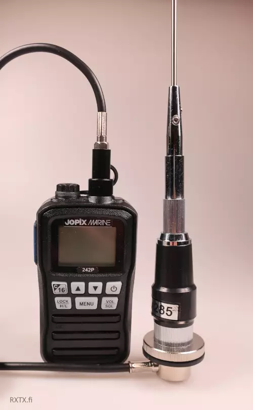 M285 MERI VHF KIINTEÄ ANTENNI KÄSIRADIOIHIN ICOM JOPIX 156MHz - VHF autoantennit 50-225 MHz - 502218 - 1