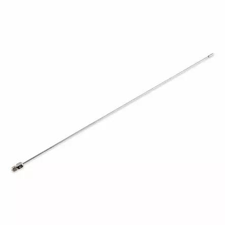 1/4 AALLON 3/8" TERÄSPIISKA 3/8 KIERTEELLÄ 45cm (145MHz) - VHF autoantennit 50-225 MHz - 502219 - 1