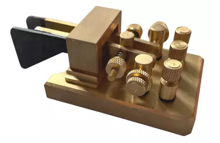 K-1 IAMBIC AUTOMATIC CW PADDLE KAKSOISKOSKETIN MESSINKINEN CW-AVAIN - CW-avaimet ja painokytkimet - 314019 - 1