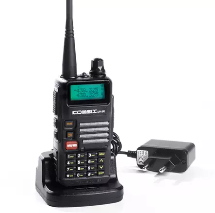 KOMBIX UV-5RE 2m/70cm RA-PUHELIN 145/434 MHz, FM-RADIO, DUAL WATCH, LED-VALO - 4m/2m/70cm amatööriradiot 70-434MHz - 104019 - 2