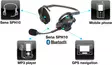 SENA SPH10-10 BLUETOOTH HEADSET 4-henkeä FULLDUPLEX YHTEYS - Kypäräpuhelimet - 901049 - 2