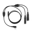 PTT055 DYNASCAN AB-650 ILMAILURADIO ADAPTERI KUULOKKEILLE ja MIKROFONILLE PTT-TANGETTIOHJAUKSELLA - Audiovälijohdot ja -adapterit - 306029 - 1
