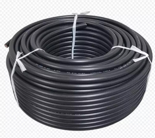 50m HF5000 KOAKSIAALIKAAPELI HUIPPU VÄHÄHÄVIÖINEN 10,3mm, MADE IN EUROPE! - Koaksiaalikaapelit - 701909 - 1