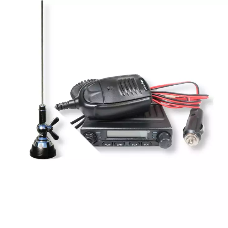 ANYTONE AT-779R TS RHA68 + SMA 68, METSÄSTYS VHF PUHELIN TUP.SYT.VIRTAJOHDOLLA 12V JA KIINTEÄ ANTENNI - RHA68 TARJOUSPAKETIT - 140169 - 1