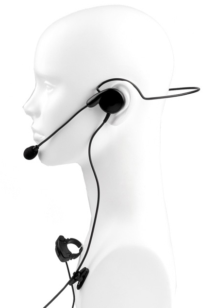 JDI JD-HS2 SANKAHEADSET WOUXUN, KENWOOD, JAHTIJAKT, ROXTONE, ANYTONE. ERILLINEN TANGENTTI - Kenwood 2-pin headsetit - 303039 - 1