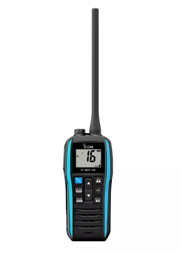 ICOM IC-M25 EVO MERI VHF BLUE, KELLUVA IPX7 - Meri-VHF radiopuhelimet 155-162 MHz - 204009 - 1
