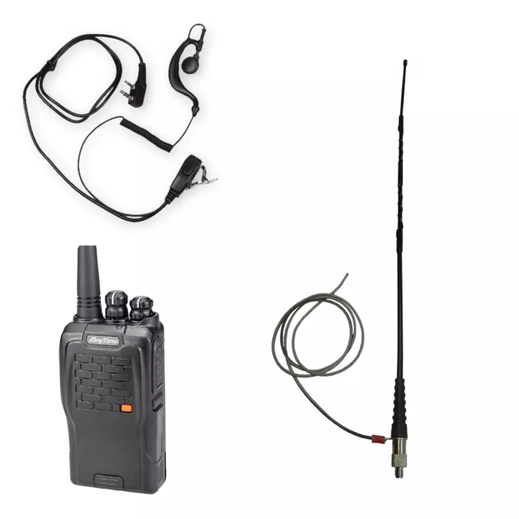 ANYTONE AT-289 RHA68 VHF OPTI MAATASOANTENNI + HED-03 HEADSET METSÄSTS VHF - RHA68 KÄSIRADIOPUHELIMET - 140079 - 1