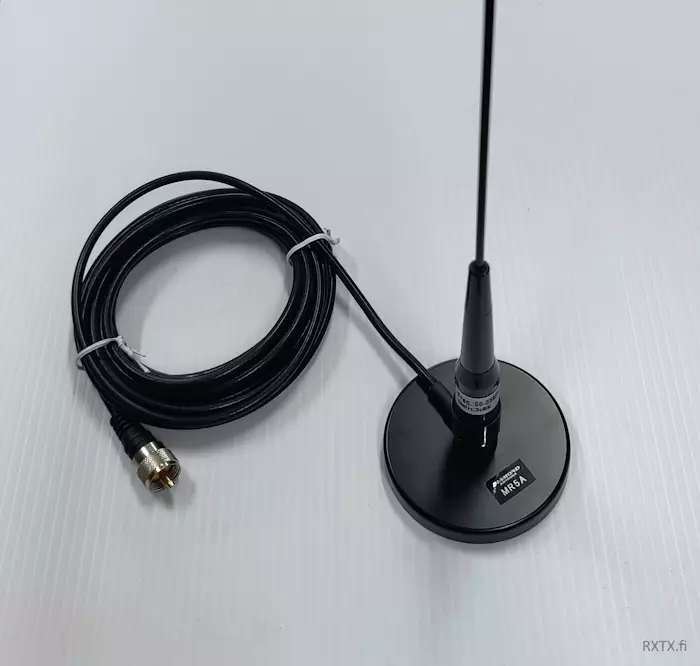 DIAMOND MR5A + TLP2 RHA68 MAGNEETTIANTENNI UHF-liitin - RHA68 autoantennit 66-88 MHz - 140709 - 1